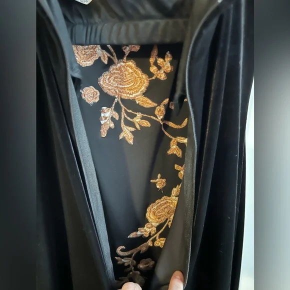 Vintage Arianna by Rachel Kaye Velvet Dress - Picture 10 of 11